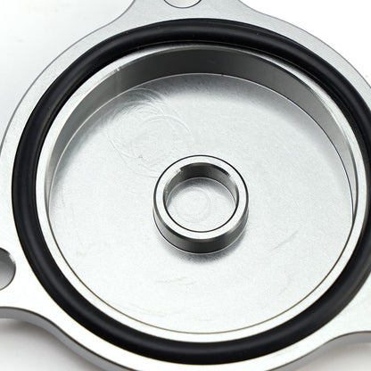 COPERCHIO FILTRO OLIO CNC GRIGIO PER SUZUKI DRZ400 DRZ 400S DRZ 400SM DRZ400E 05-2025