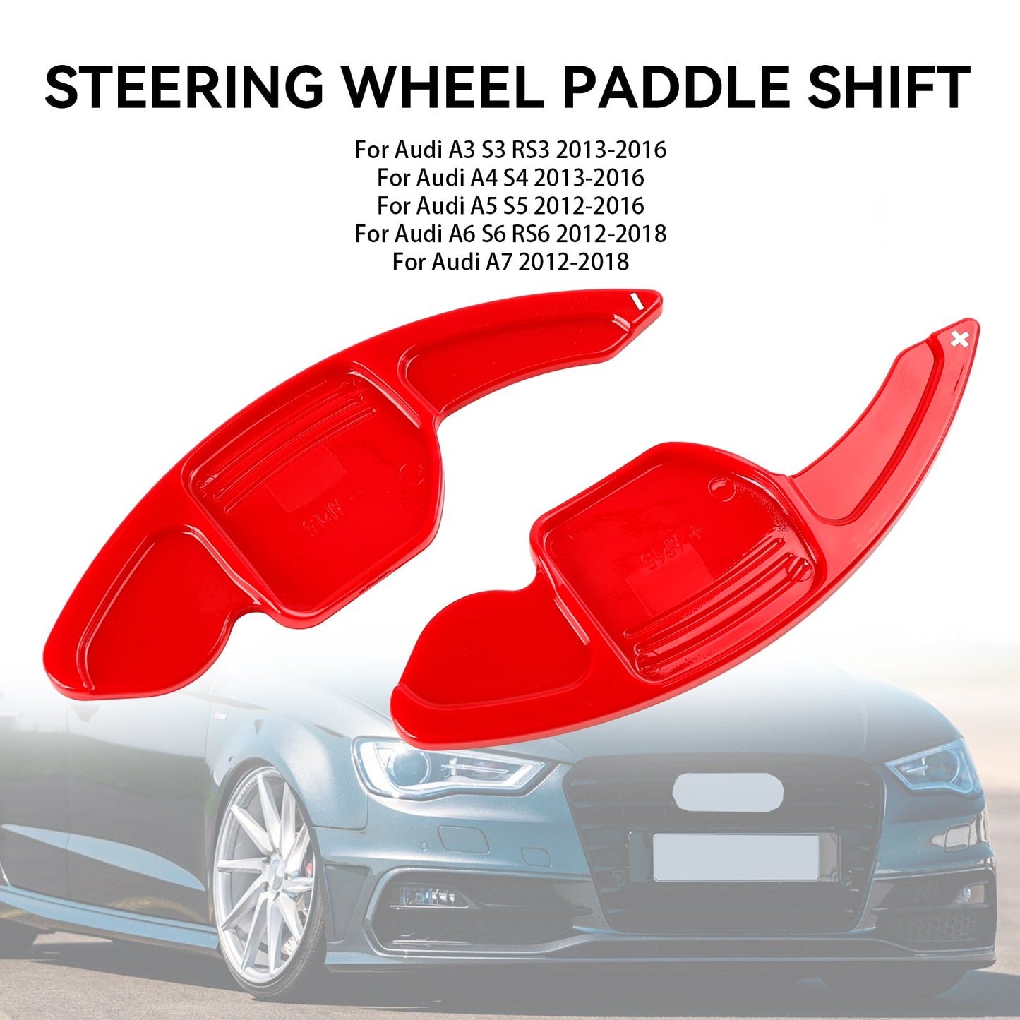 Audi A3 A4 A5 A6 A7 A8 Q5 Q7 Leva del cambio al volante estesa