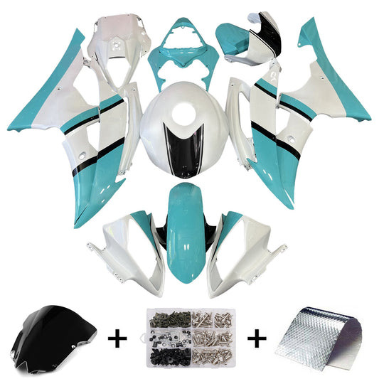Kit carenatura iniezione plastica ABS per Yamaha YZFR6 YZF-R6 2008-2016