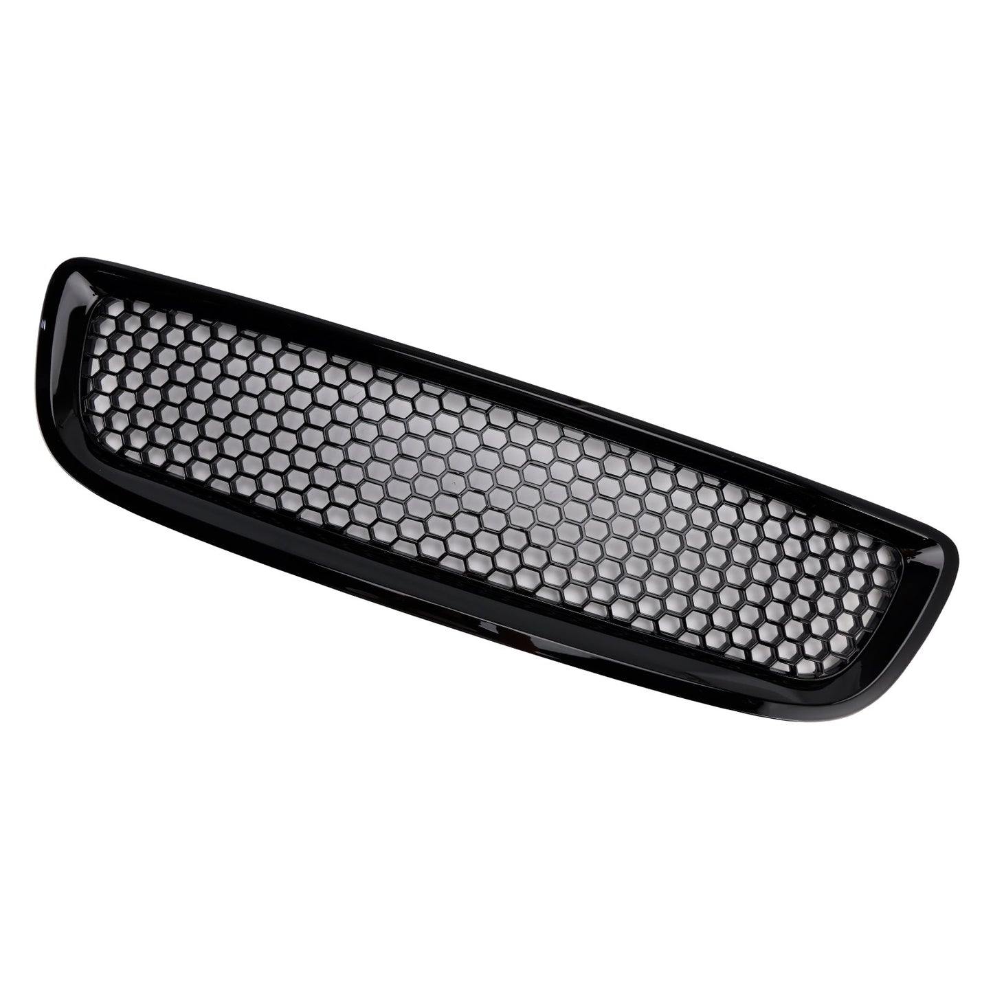 Griglia a nido d'ape per paraurti anteriore nero lucido Volvo S40 V50 2008-2012