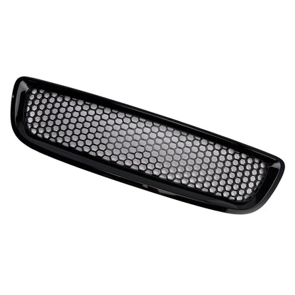 Griglia a nido d'ape per paraurti anteriore nero lucido Volvo S40 V50 2008-2012
