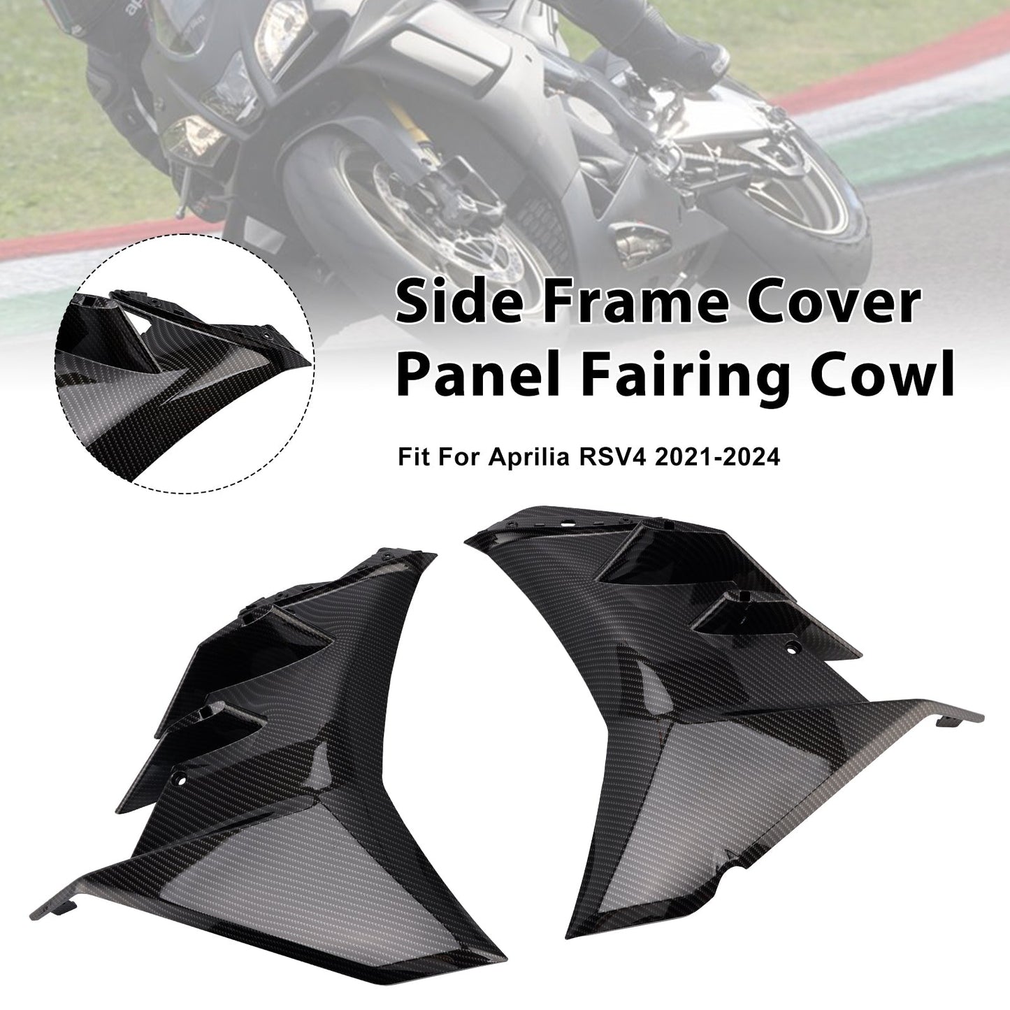 Pannello di copertura del telaio laterale per Aprilia RSV4 2021-2024