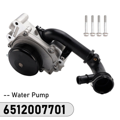 Pompa dell'acqua per Mercedes-Benz GLE300D W166 L4 2.1L del 2016, codice 6512000300