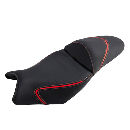 Cuscino anteriore posteriore per sedile passeggero Kawasaki Versys650 2022-2024 rosso