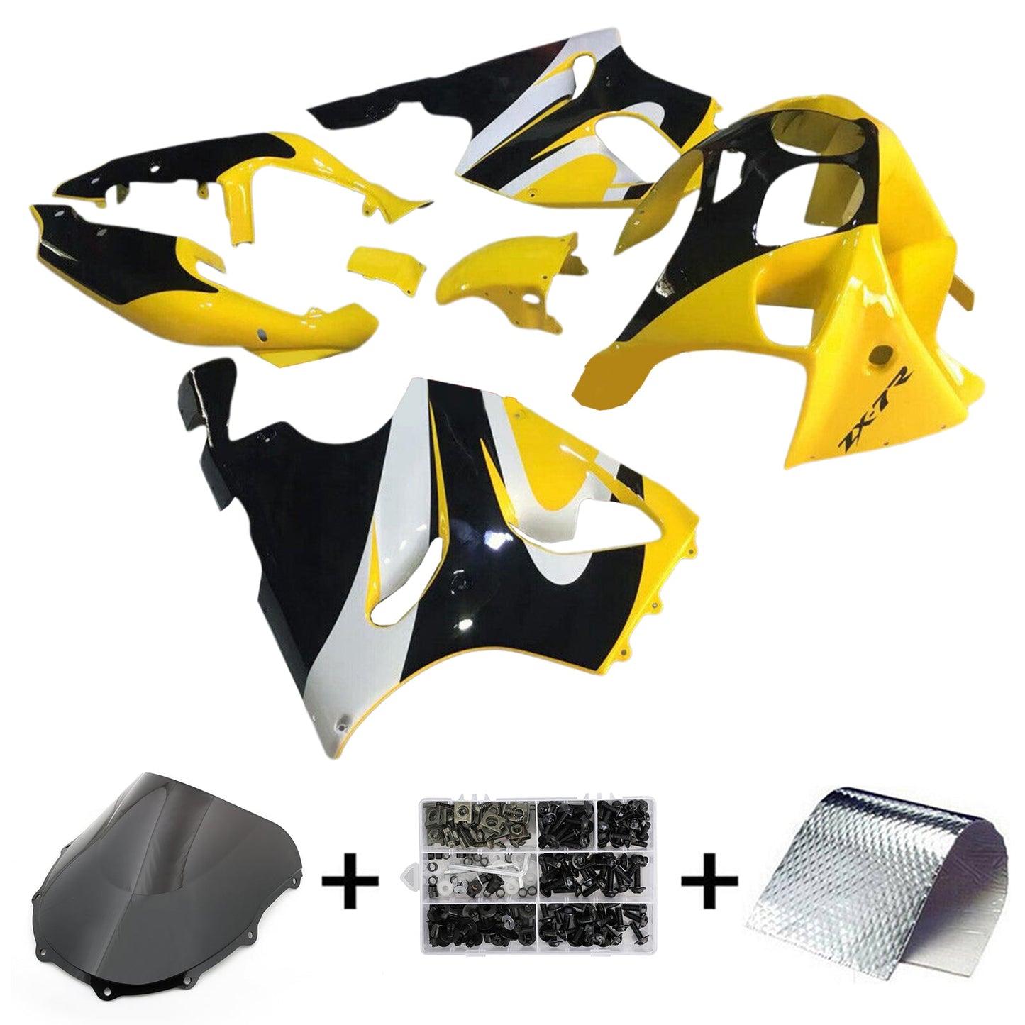 1996-2003 Kawasaki ZX-7R Kit carenatura iniezione Carrozzeria Plastica ABS