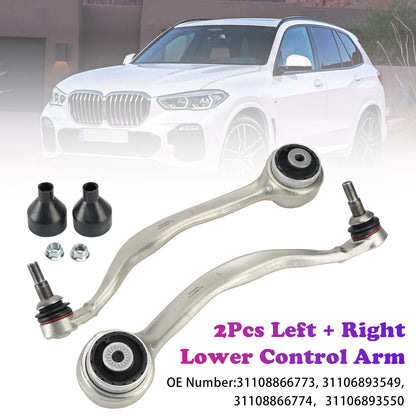 Braccio di controllo inferiore sinistro + destro 2 pezzi BMW X5 G05 X6 G06 X7 G07 2019-2024