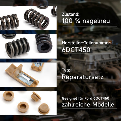 6DCT450 Ford Models MPS6 Kit di riparazione delle molle dei fermi della frizione del cambio