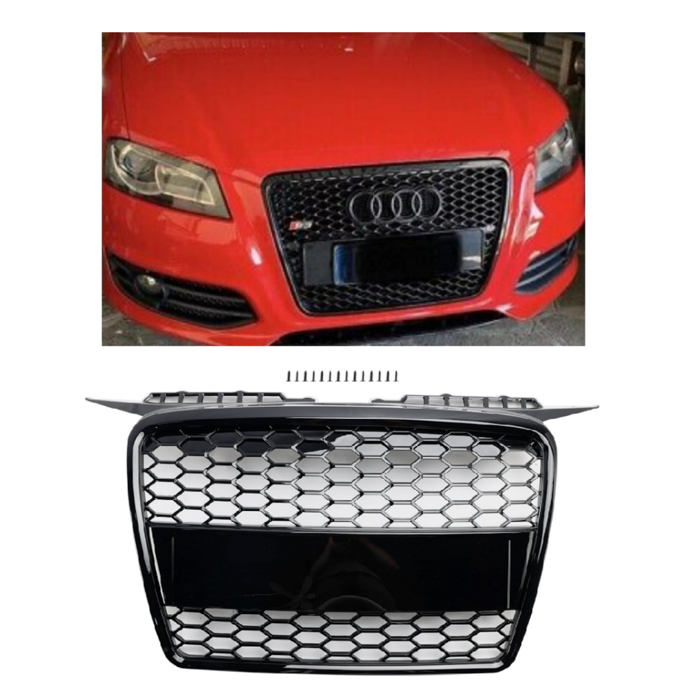 Grilla per paraurti anteriore in stile RS3 per audi A3 8P 2004-2008 8P4853651A
