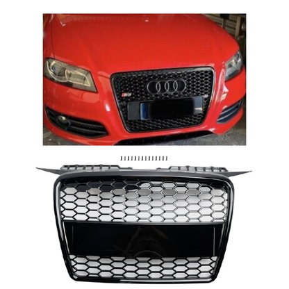 Grilla per paraurti anteriore in stile RS3 per audi A3 8P 2004-2008 8P4853651A