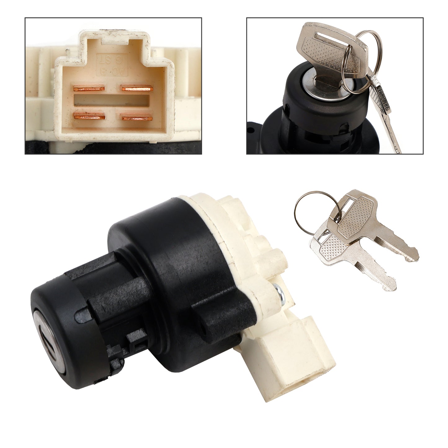 Interruttore di accensione 1900-0933 per trattore Kubota BX1880 BX2380 K2871-62100 ZD1511