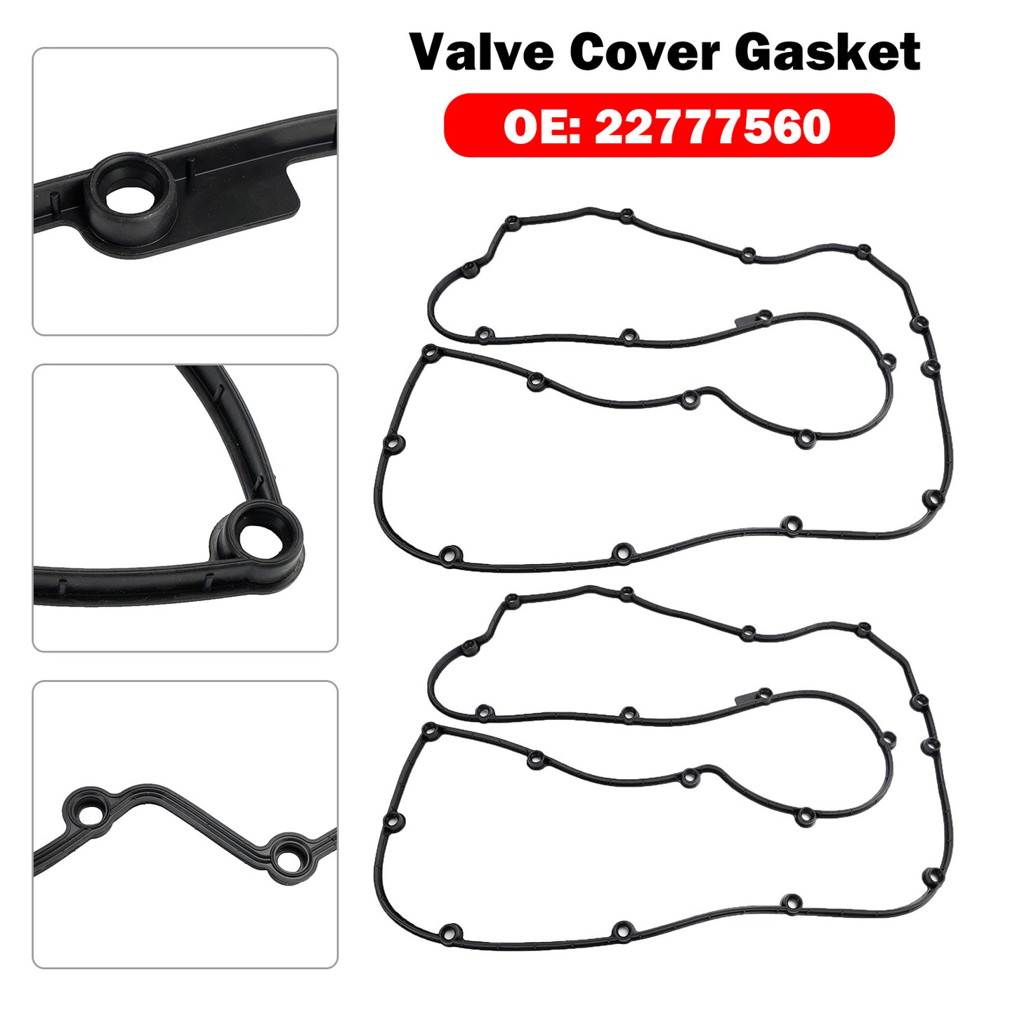 Set di 2 guarnizioni per coperchio valvole Volvo D13 22777560
