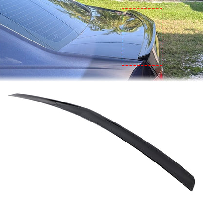 Spoiler posteriore nero lucido Mercedes-Benz Classe E W212 2008-2016