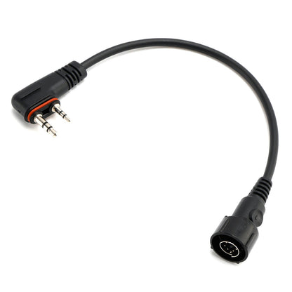 Cavo convertitore da spina sostituibile H42 a A24 per cuffie ICOM A25CE A25N A24