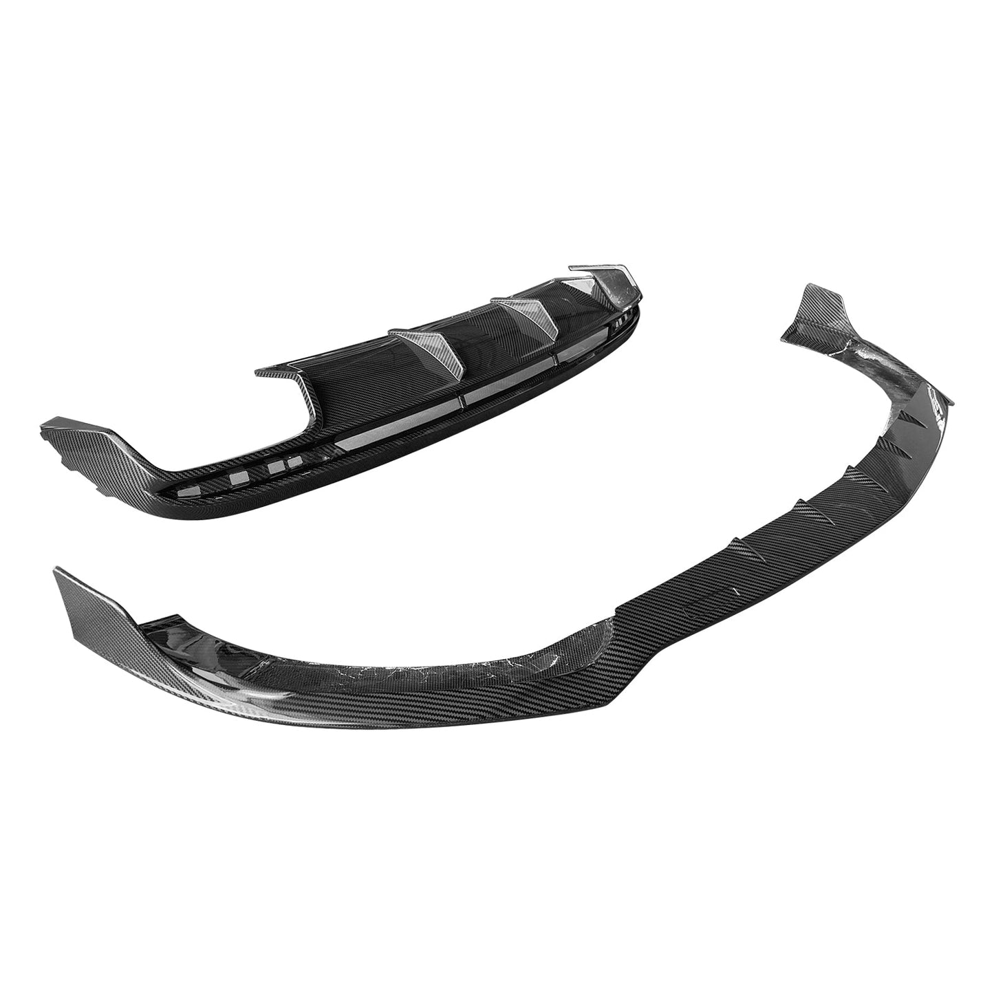 Kit carrozzeria paraurti in fibra di carbonio per Mercedes Benz W217 S63 S65 AMG Coupé 2019-2021