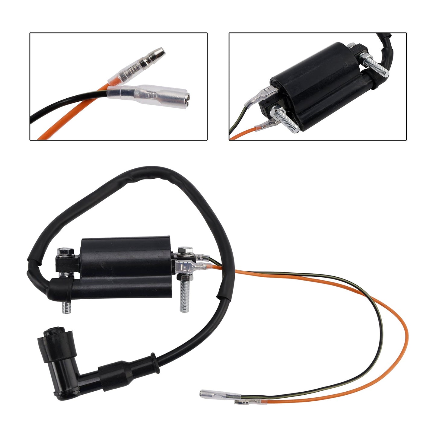 Bobina di accensione 21121-1049 compatibile con Kawasaki Klf300 86-06 Klt200 Klt250 Prairie