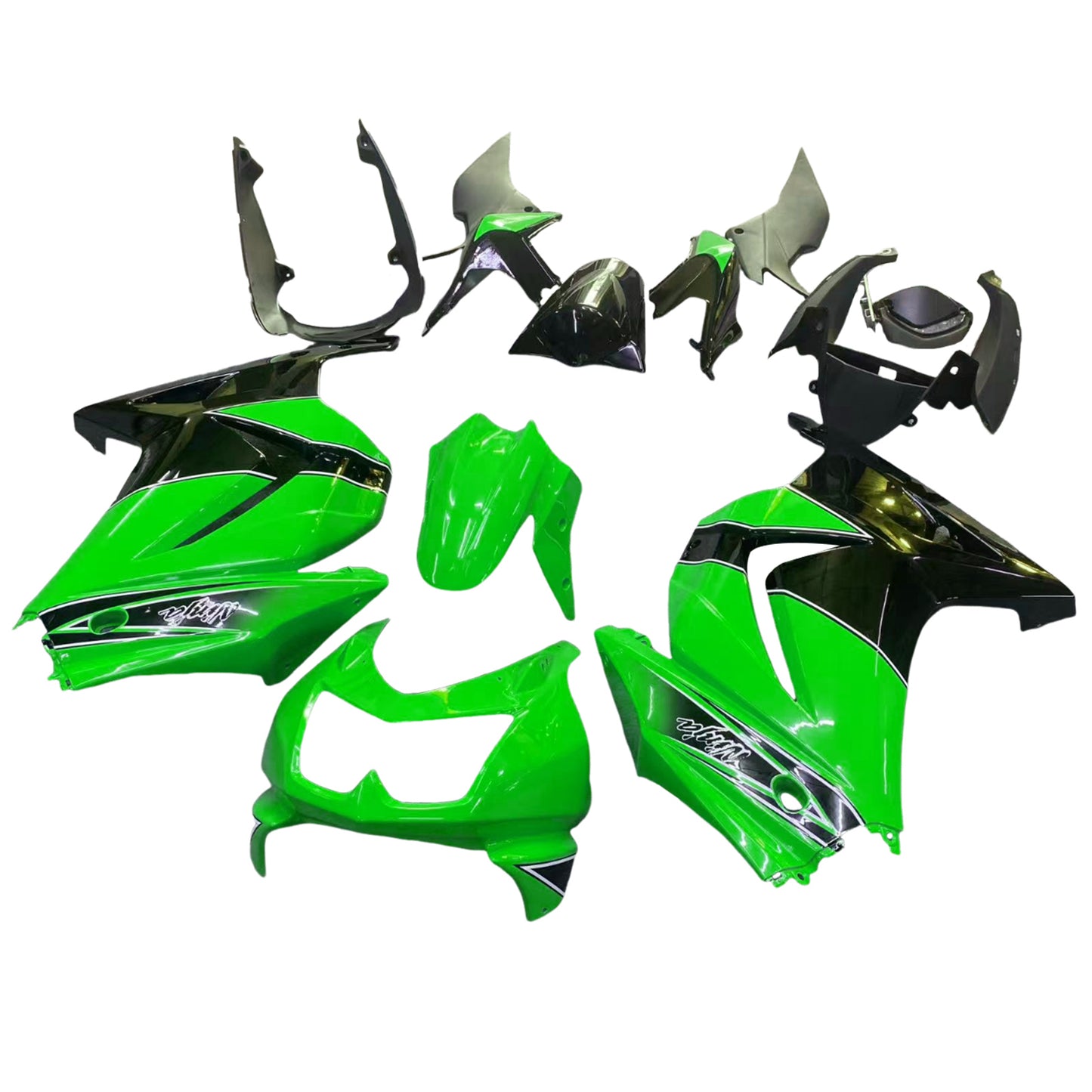 Kit carenatura Bodywork ABS di plastica per Kawasaki Ex250/Ninja250R 2008-2012