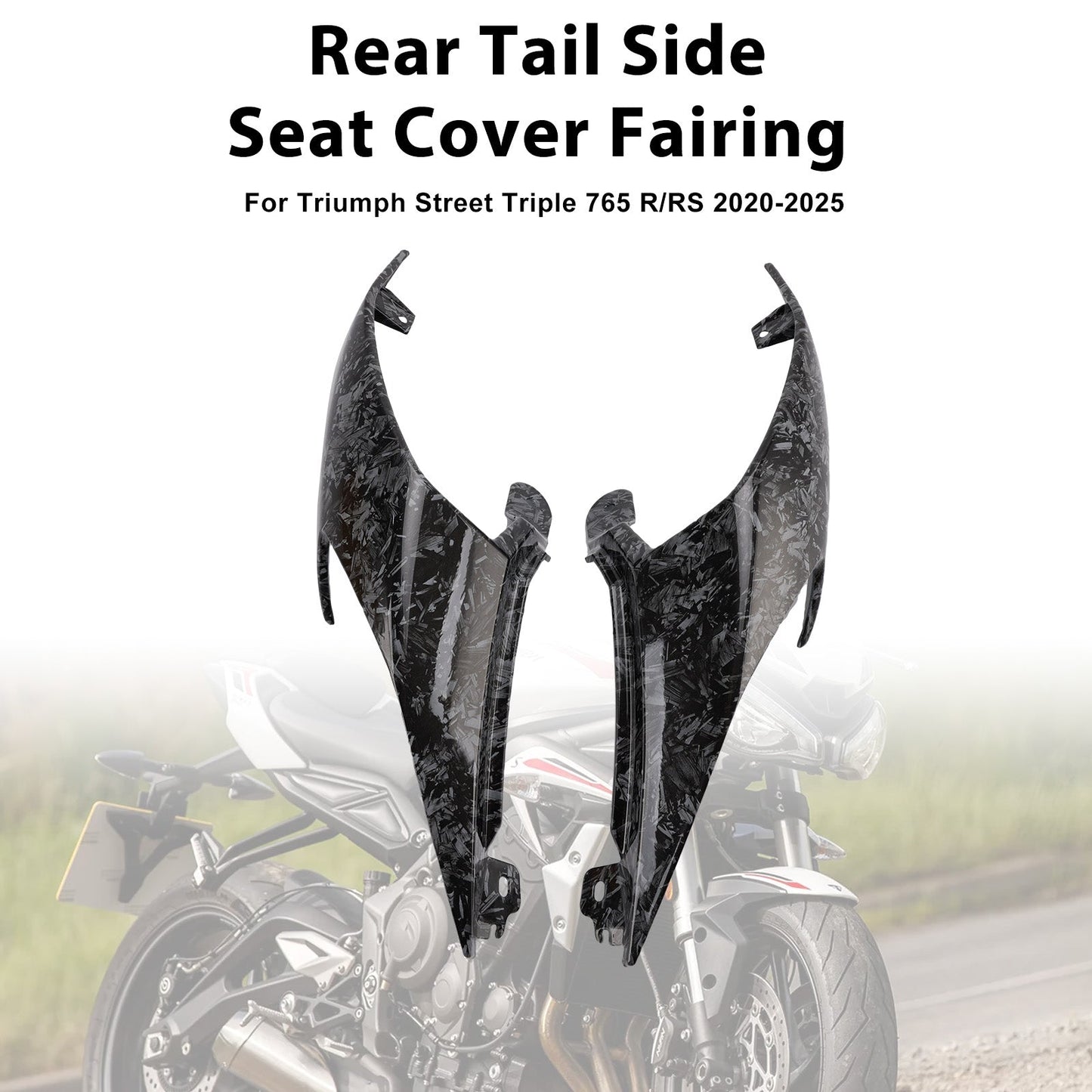 Carenatura laterale posteriore per Street Triple 765 R RS 2020-2025