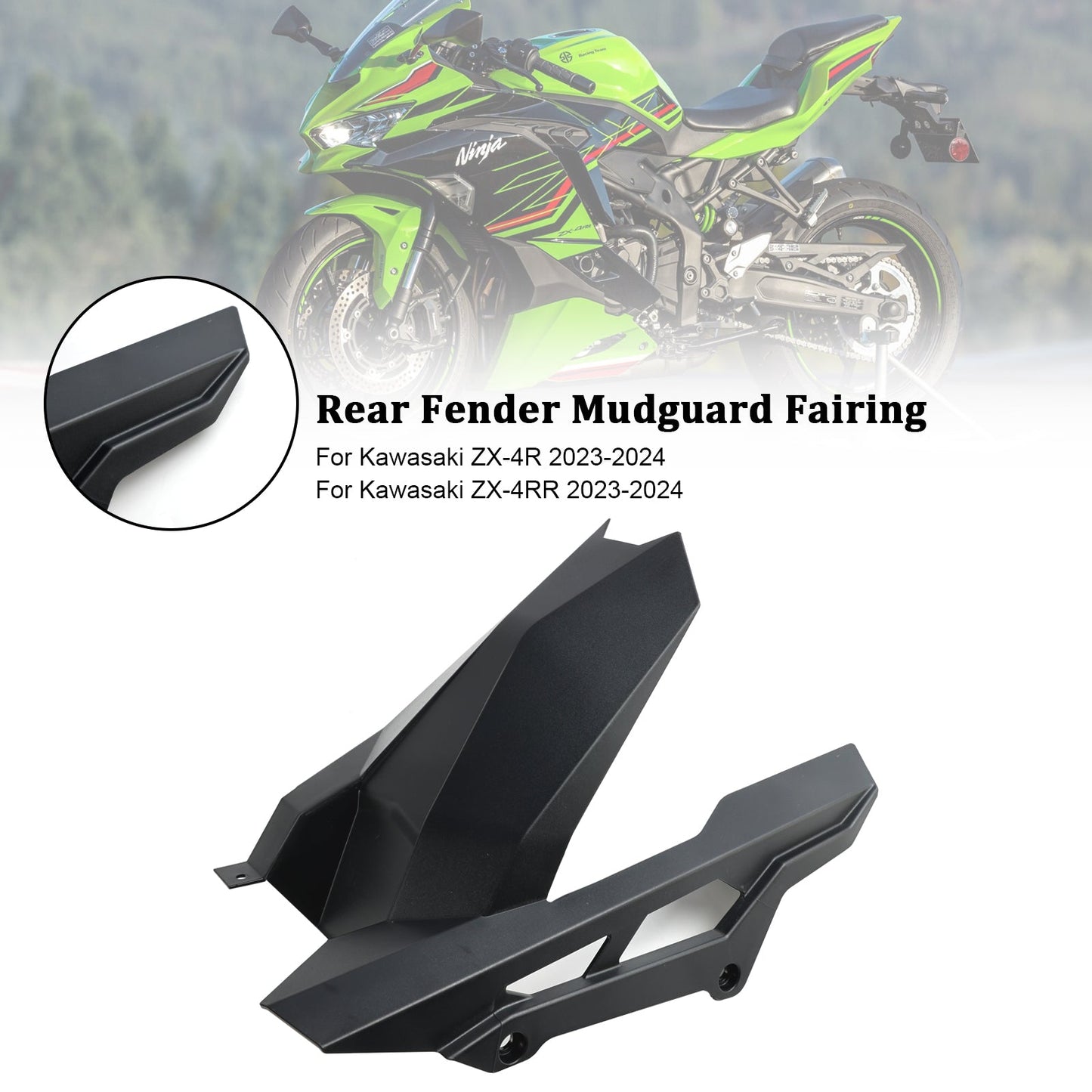 Parafango posteriore Carenatura per Kawasaki ZX-4R ZX-4RR 2023-2024