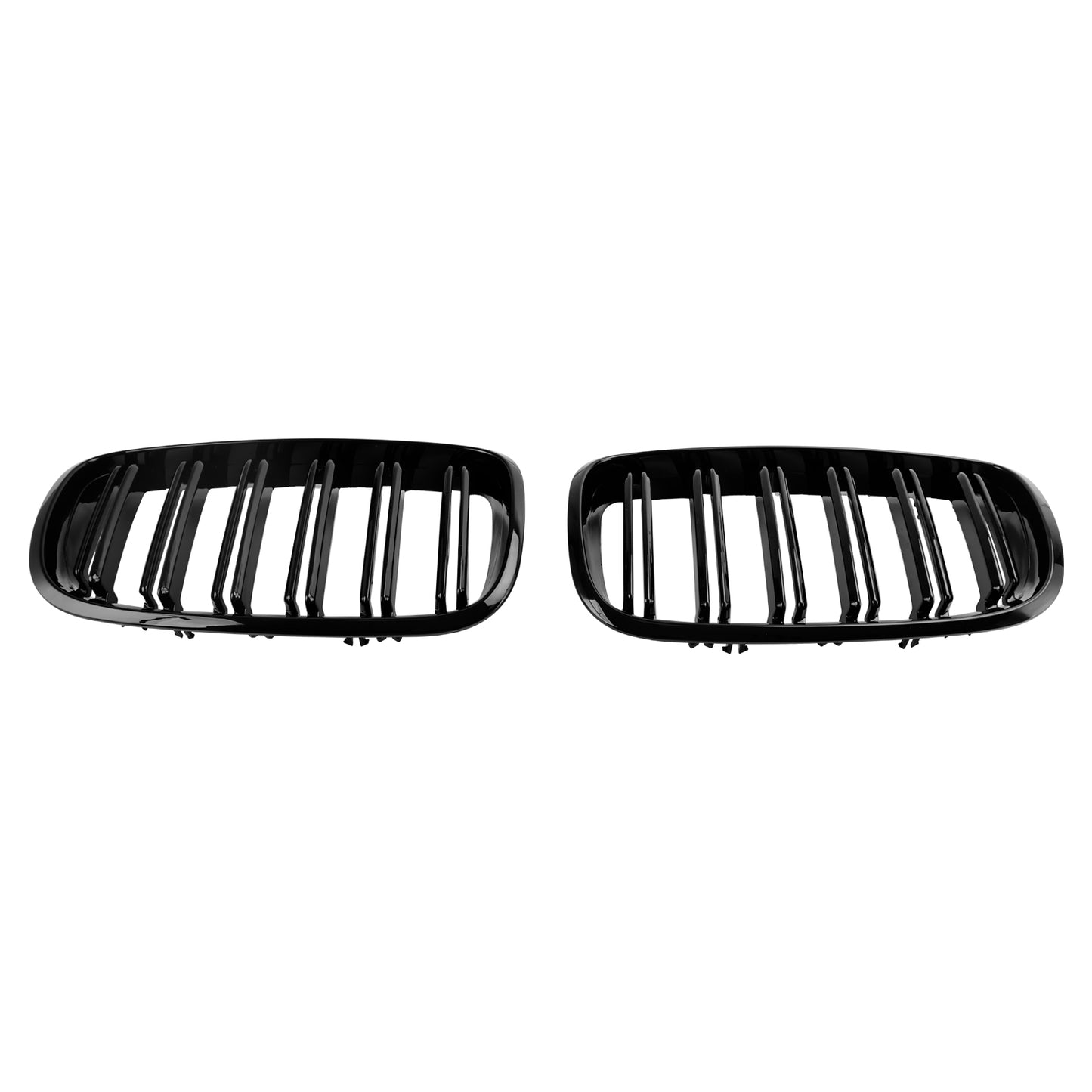 Front Bumper Kidney Grille Grill Per BMW X5 E70 X6 E71 2007-2013 Gloss Black