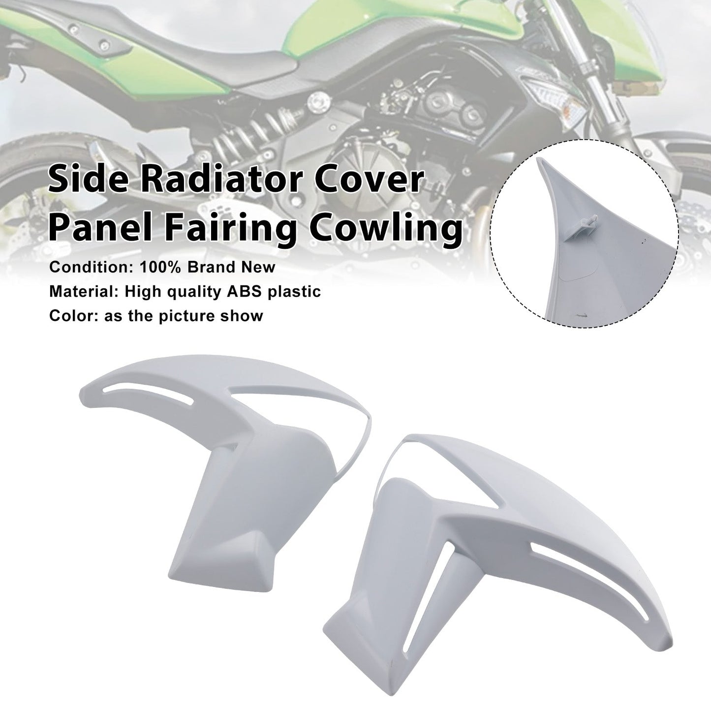 Carenatura del pannello di copertura del radiatore laterale ER-6N KAWASAKI ER6N 2009-2011