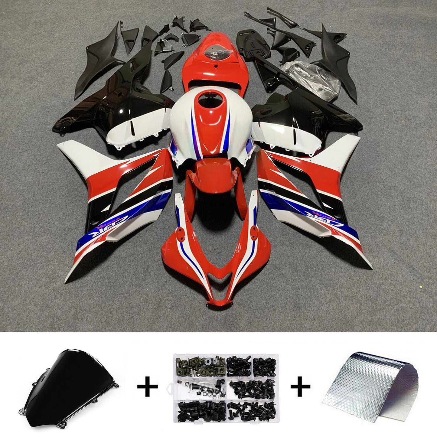 Kit di carene in plastica ABS stampate a iniezione per Honda CBR600RR 2009-2012 F5