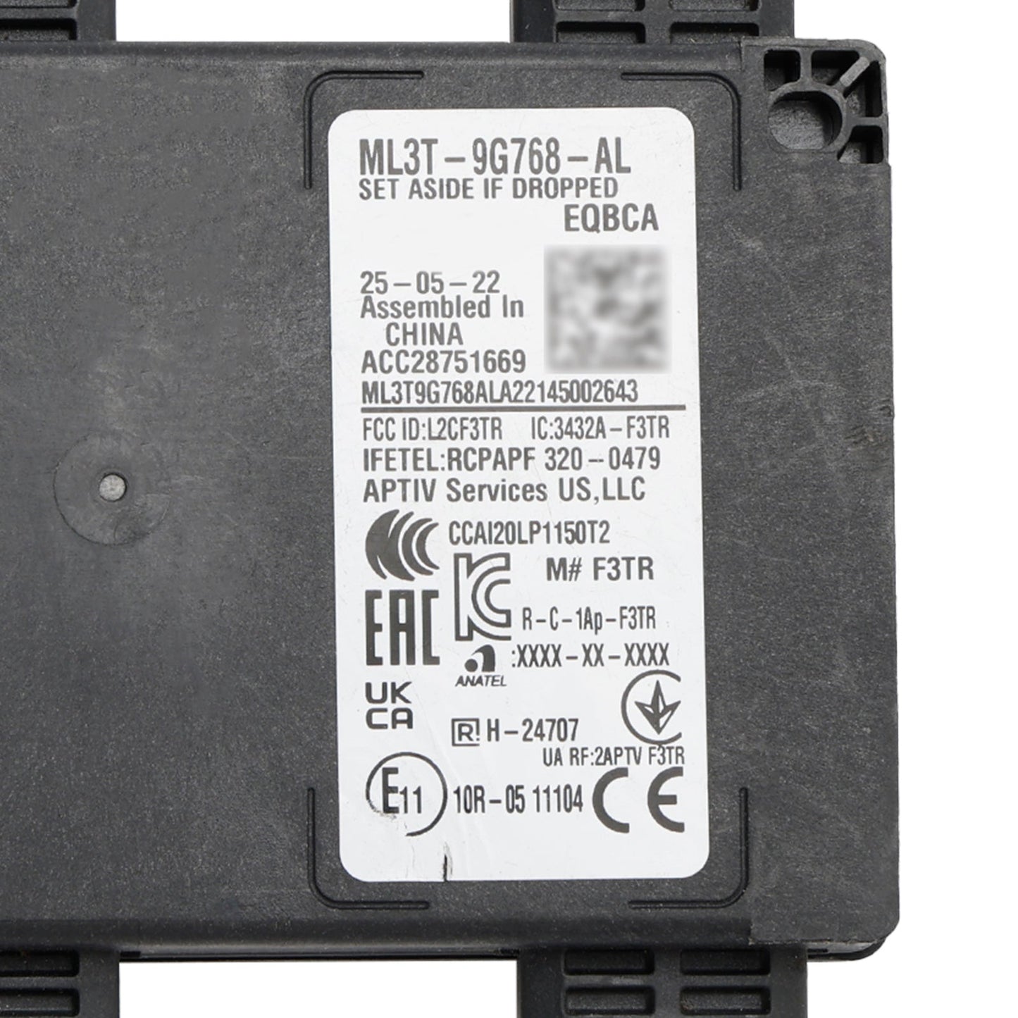 Sensore di distanza radar Cruise Control Ford F-350 Super Duty 2024 6.7L-Diesel, 6.8L-Gas, 7.3L-Gas ML3T-9G768-AL ML3Z-9E731-D