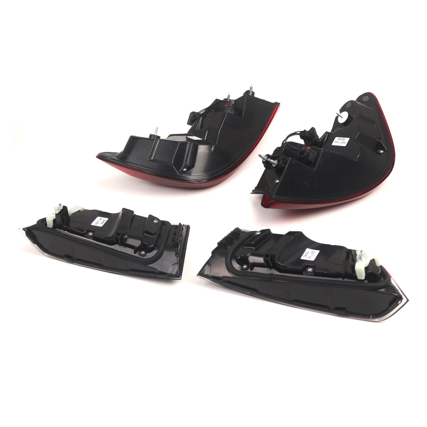 Gruppo ottico posteriore a LED rossi L&amp;R per BMW Serie 3 G20 G28 G80 M3 2019-2024