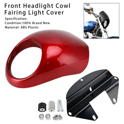 Copertura faro anteriore Sportster Dyna XL 883 1200 FX dal 1973 in poi