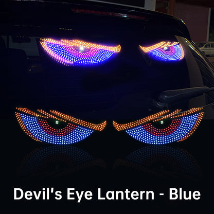 Luce LED dinamica per camion e auto con occhio del diavolo a schermo LED