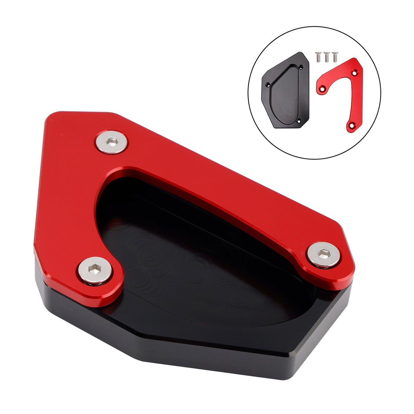 Piastra di estensione per cavalletto adatta per Suzuki V-strom 650 DL650 XT 2011-2024