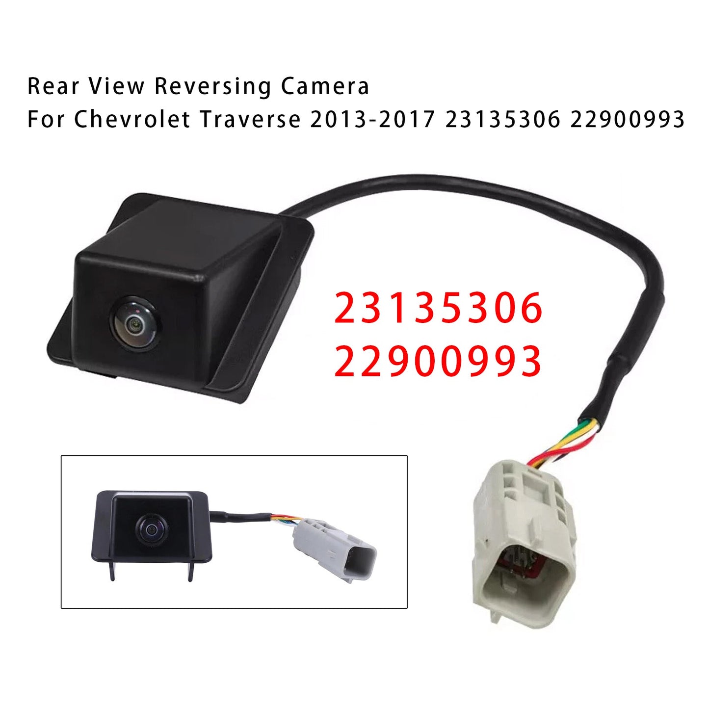 Telecamera di retromarcia per Chevrolet Traverse 2013-2017 23135306 22900993