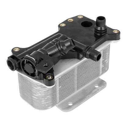 Per BMW F10 Serie 528i 2012-2016 L4 2.0L Radiatore olio trasmissione con termostato 17217638582