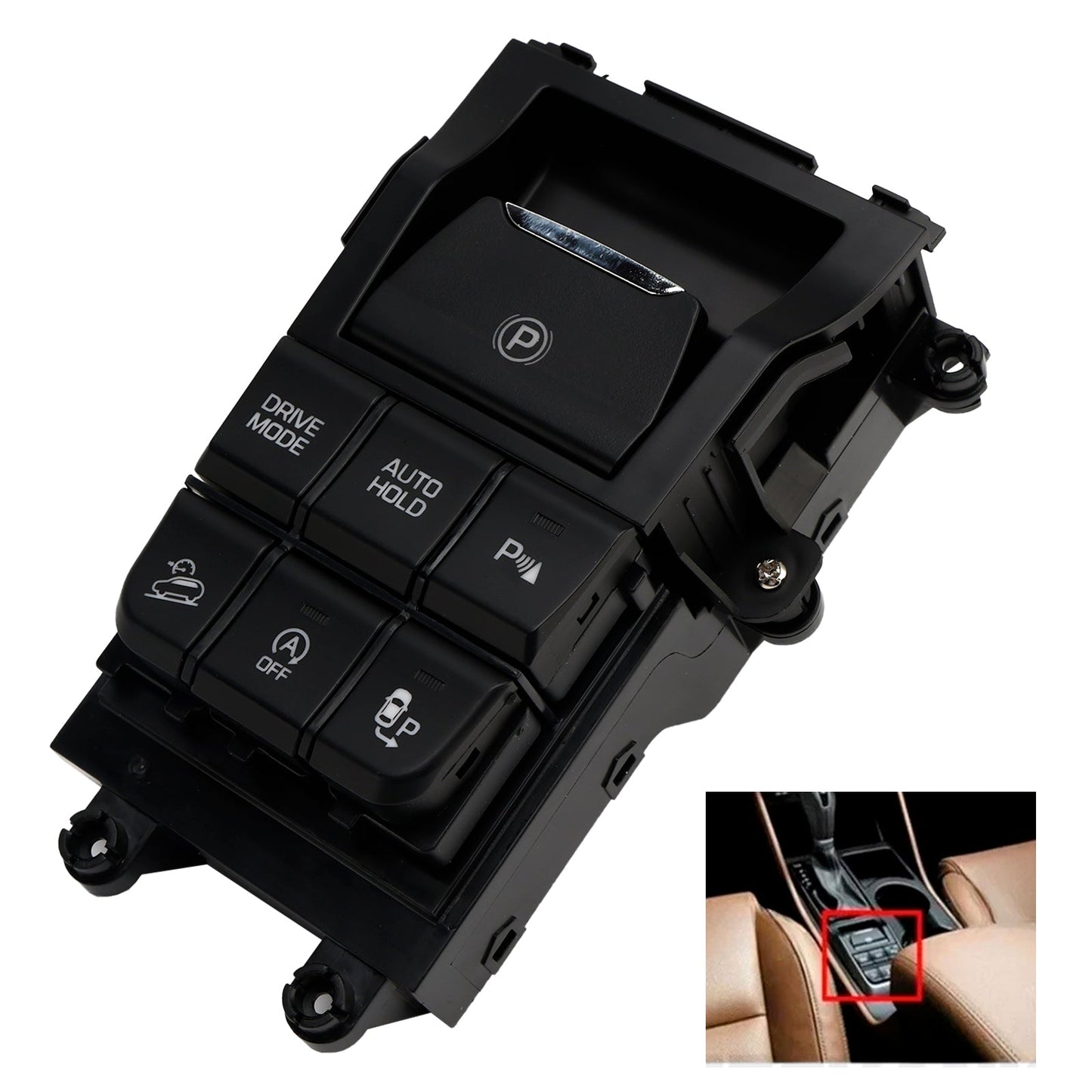Interruttore multiplo per parcheggio della console Hyundai Tucson 4X 2016-2021 93300-D3000