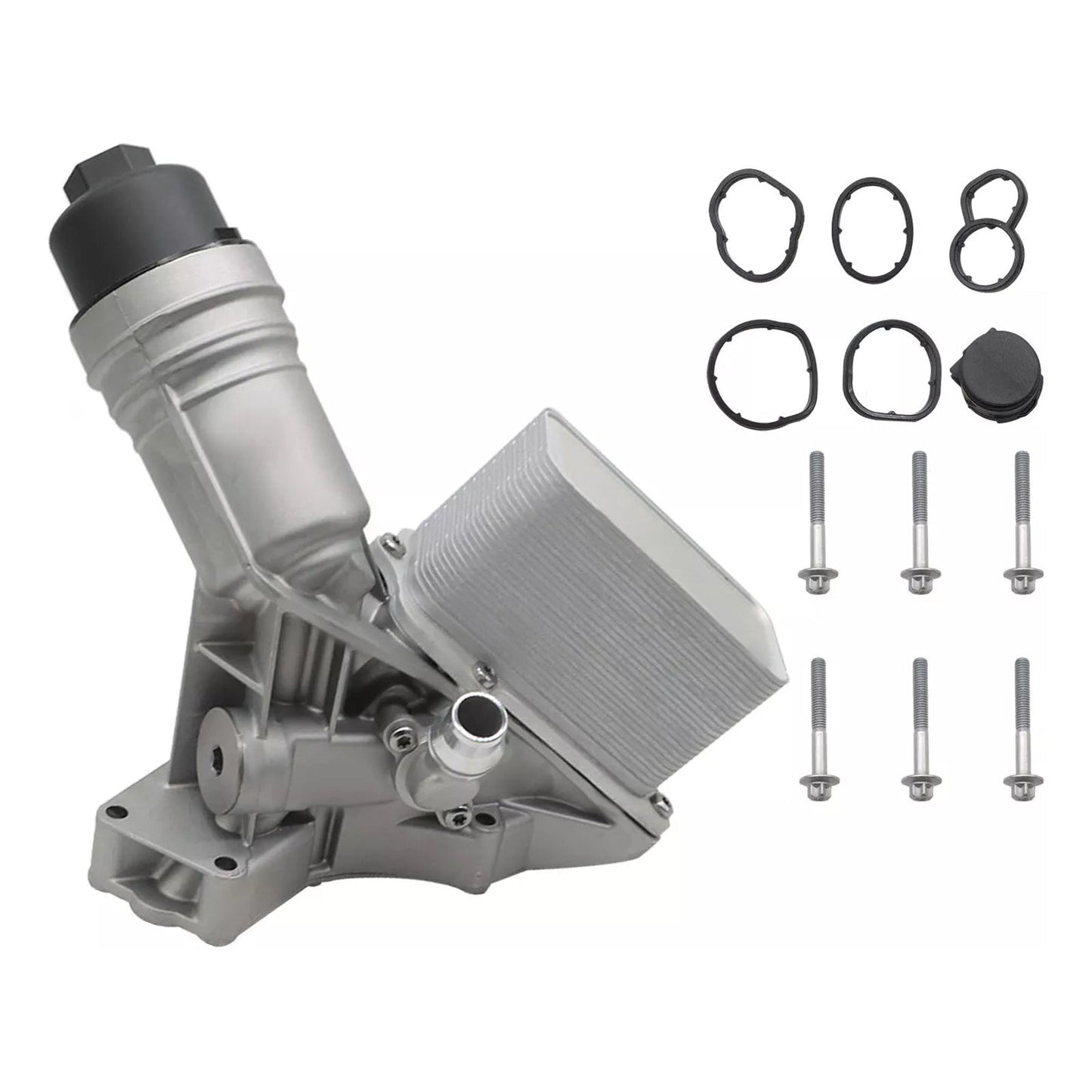 Alloggiamento filtro radiatore olio motore turbocompresso BMW 340i GT xDrive 3.0L GAS 2017-2019 11428583895