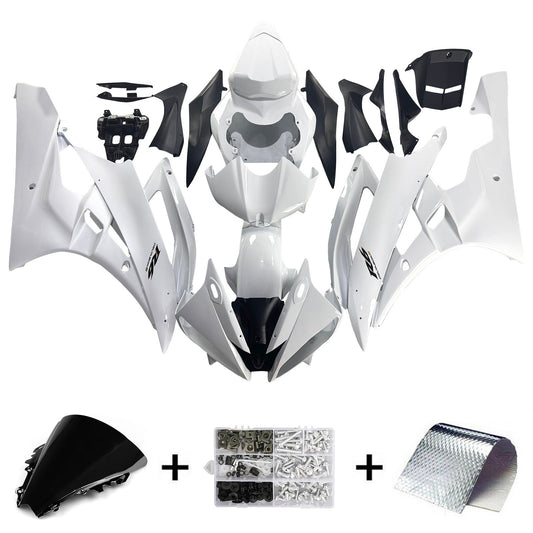 Kit di carene in plastica ABS stampate a iniezione per Yamaha YZF 600 R6 2006-2007