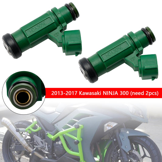 2 pezzi iniettore carburante per Kawasaki Versys-X 300 2017-2022 Ninja 300 2013-2017 49033-0558