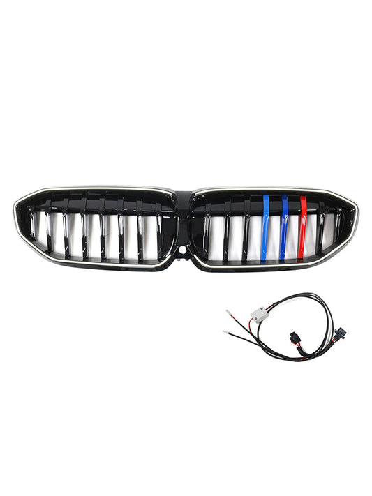 Griglia a rene nera stile M per BMW Serie 3 G20 2019-2022 51138072085