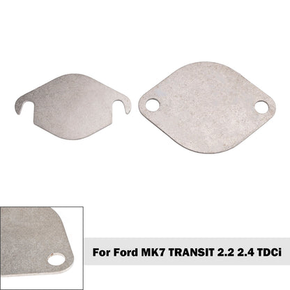 Piastra di chiusura valvola EGR per Ford MK7 Transit 2.2 2.4 TDCi per Land Rover 2.4