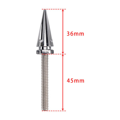 3 bulloni per parabrezza Silver Spike per Street Glide Electra Glide Touring '14-'25