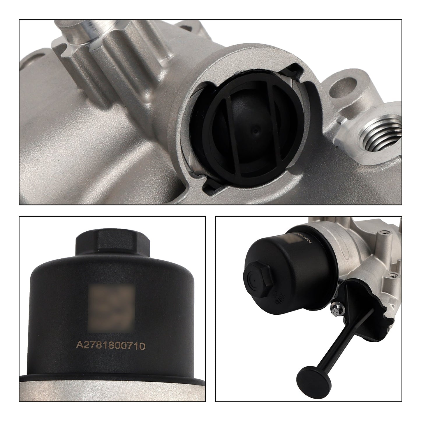 Alloggiamento filtro olio motore Mercedes-Benz SLK55 AMG A172 2012-2016 2781800710 2781800009