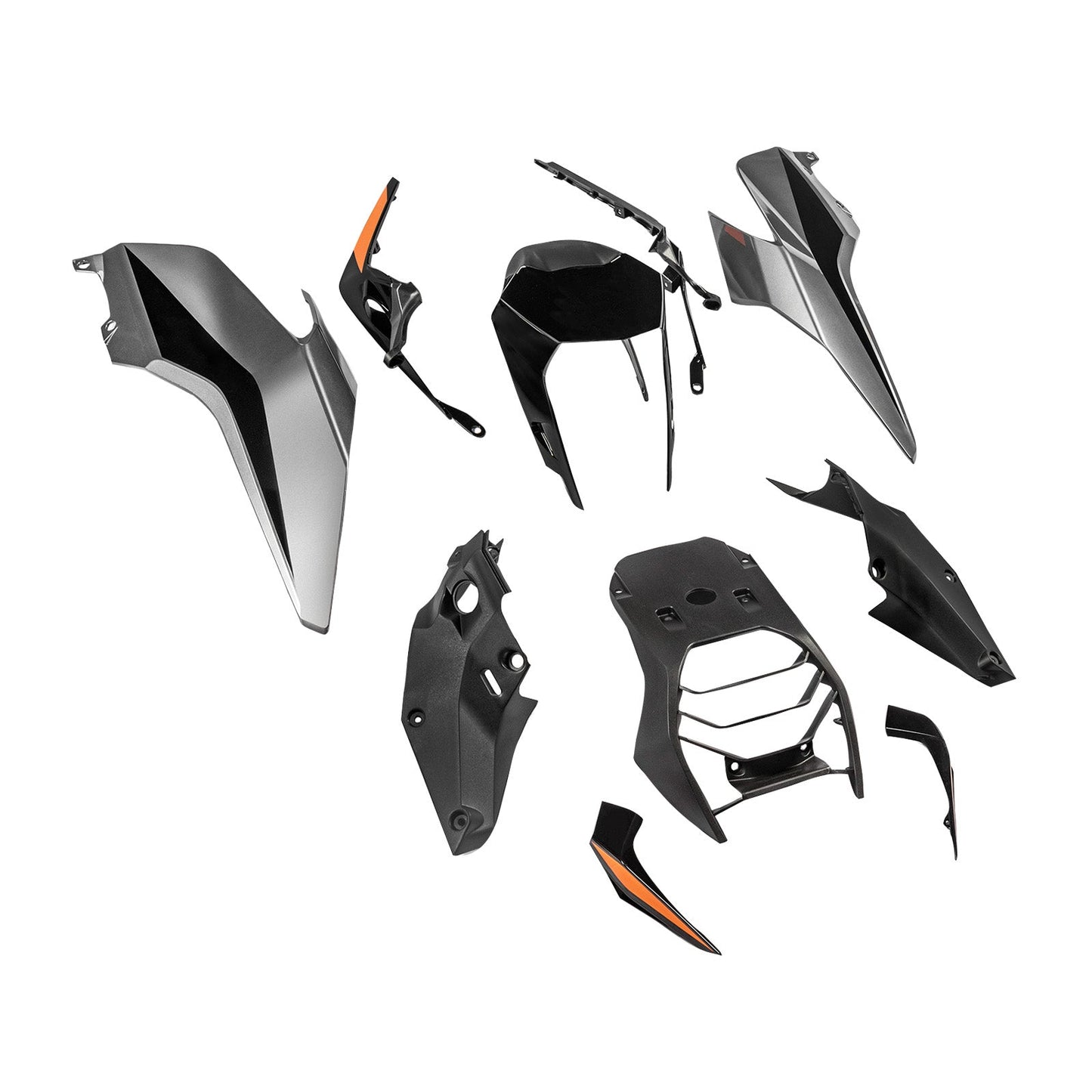 Kit di carene in plastica stampata a iniezione per Honda 390 Duke 2017-2023