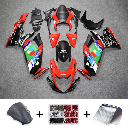 Kit carenatura iniezione plastica ABS per Suzuki GSXR 600/750 2011-2026 K11