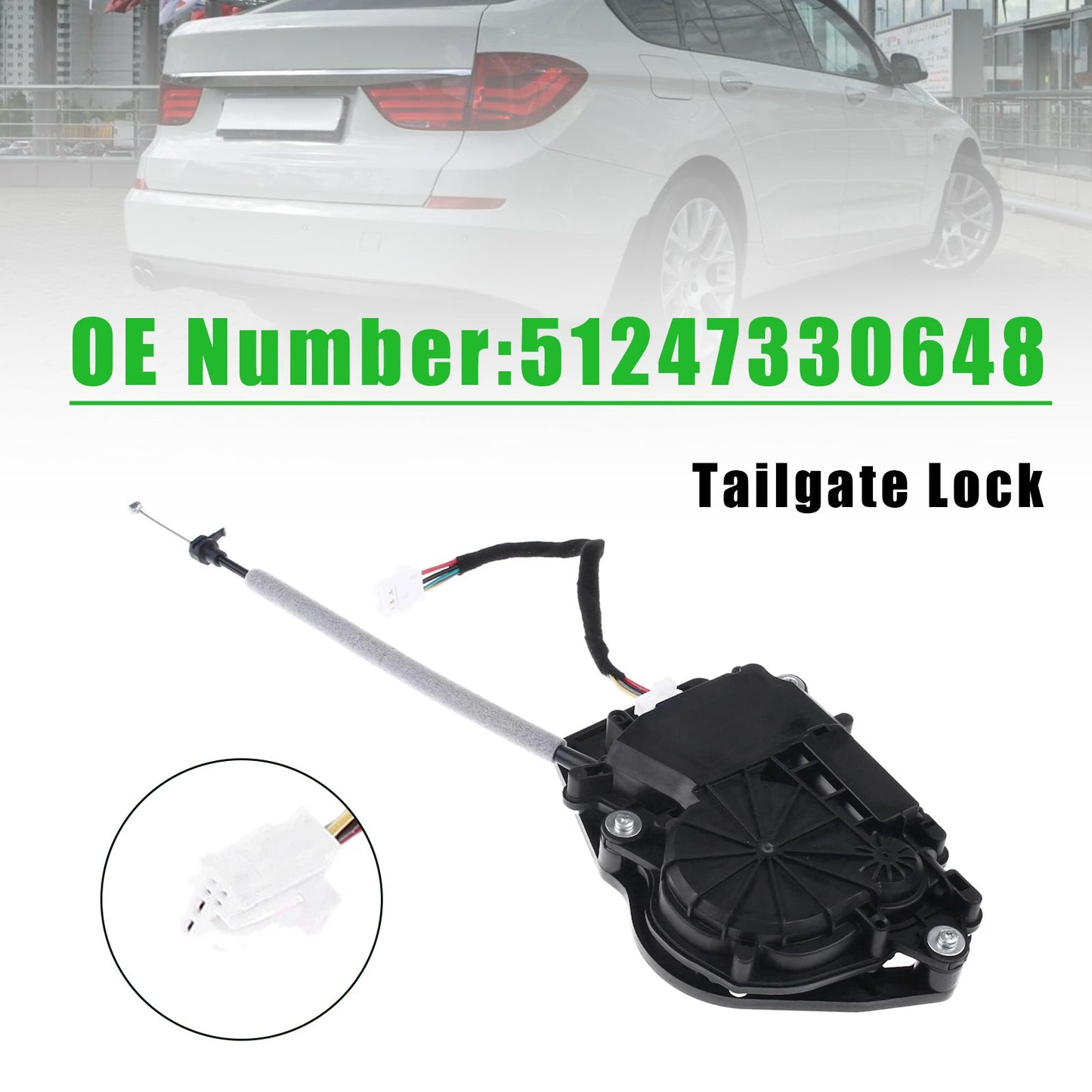 Serratura per portellone posteriore/bagagliaio 51247330648 per BMW Serie 5 GT F07 hatchback