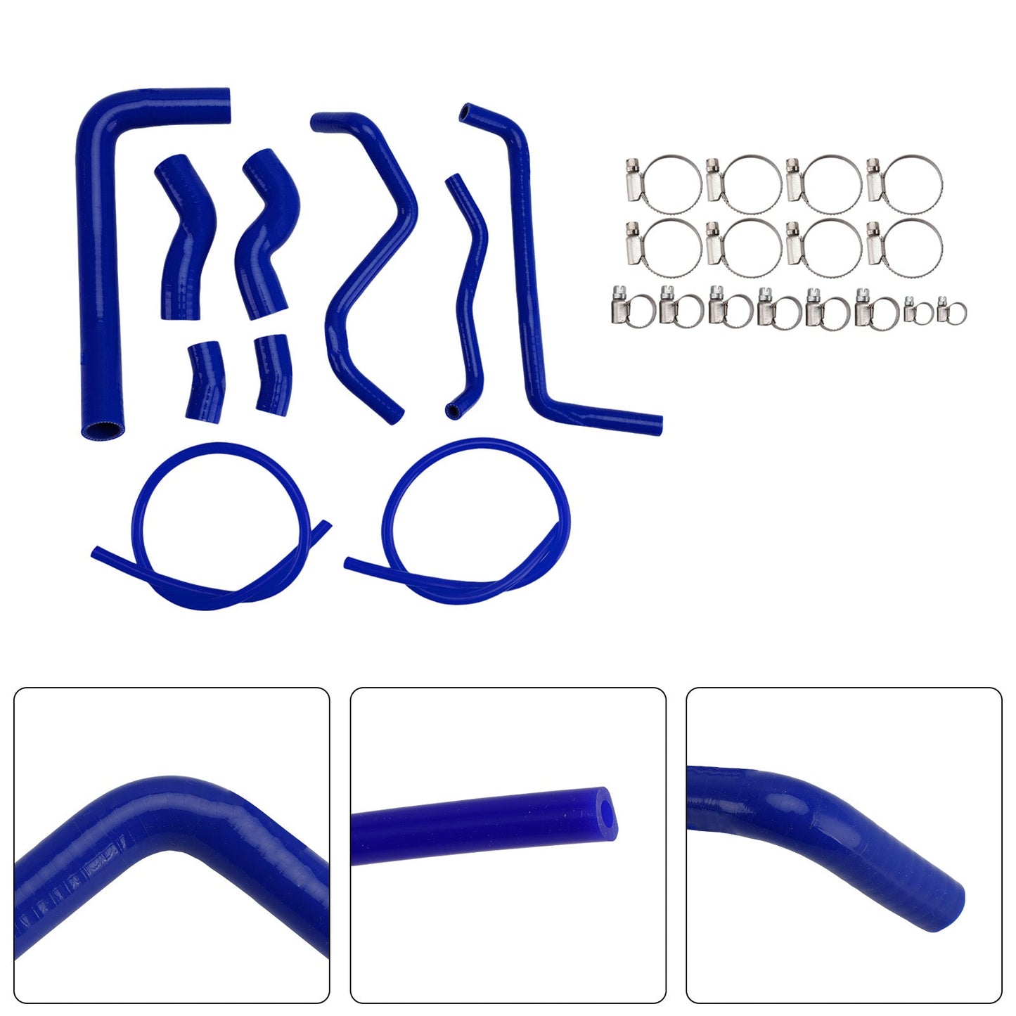 Tubo flessibile del liquido di raffreddamento del radiatore in silicone Suzuki SV 650 SV650 2016-2025