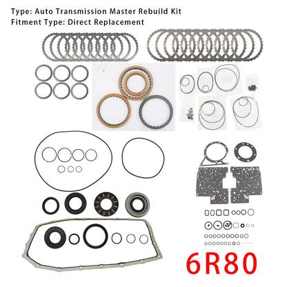 Kit di ricostruzione della trasmissione principale automatica F150 3.5L 4.6L 5.0L 5.4L 6.2L 6R80 2009-2014, dischi frizione