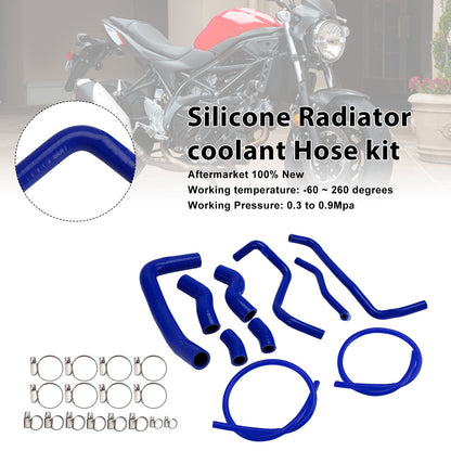 Tubo flessibile del liquido di raffreddamento del radiatore in silicone Suzuki SV 650 SV650 2016-2025