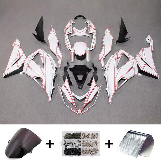 Kit carenatura iniezione in plastica ABS adatto per Kawasaki ZX6R 636 2013-2018