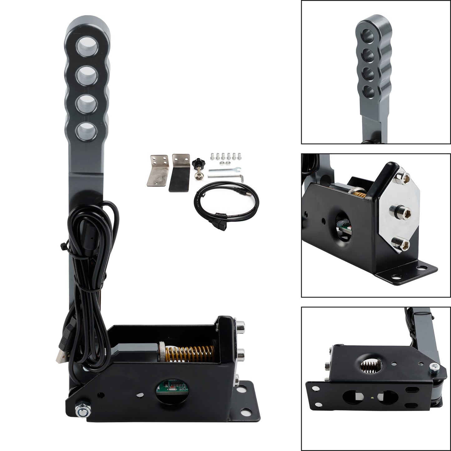 Freno a mano da corsa Sim USB per PC 14 bit con morsetto per Assetto per G27/G29/T300/T500