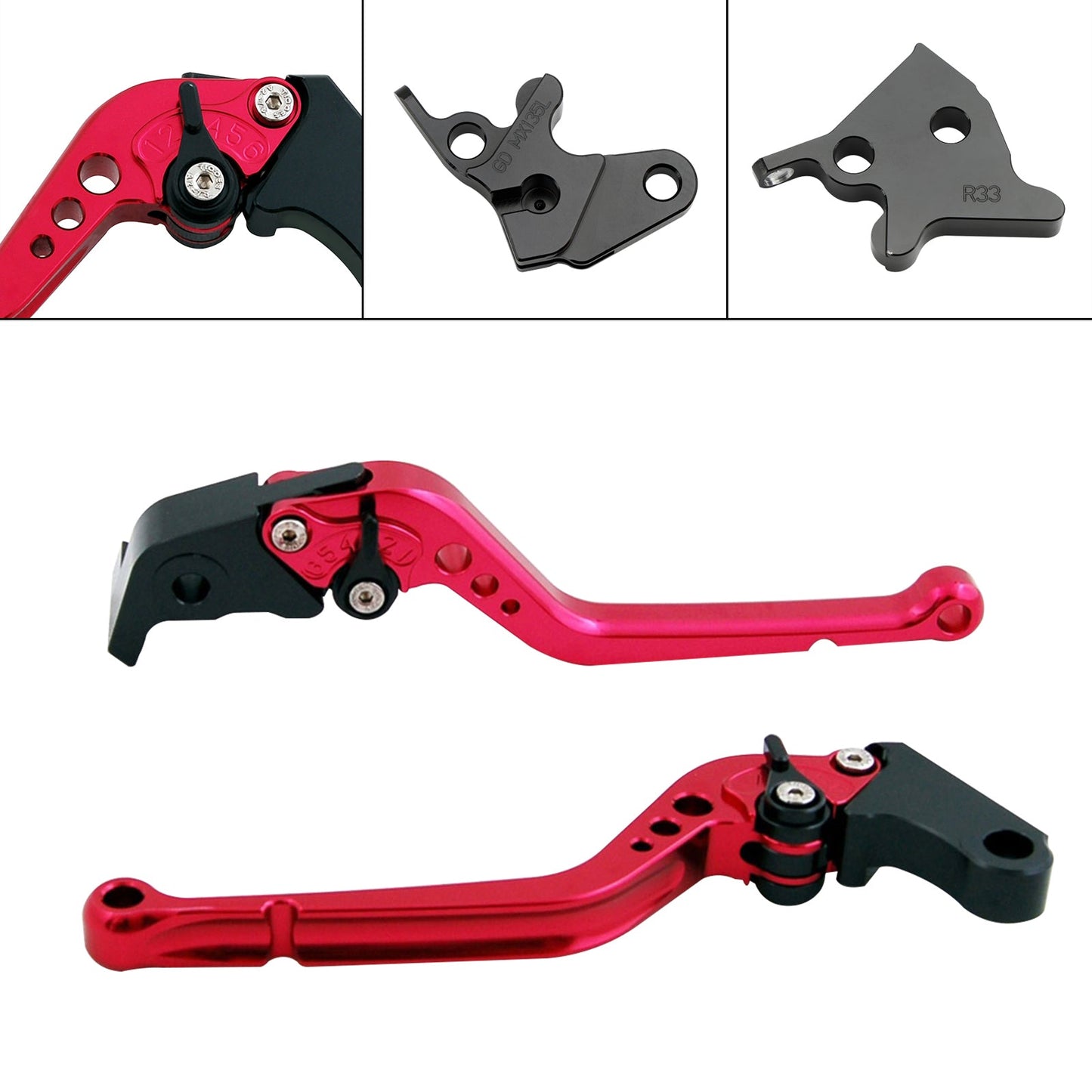 Leva frizione freno lunga YAMAHA YBR125 2005-2014
