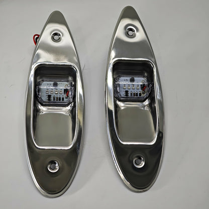 Luce di segnalazione di navigazione IP67 12-24V per barche, yacht e imbarcazioni a vela.